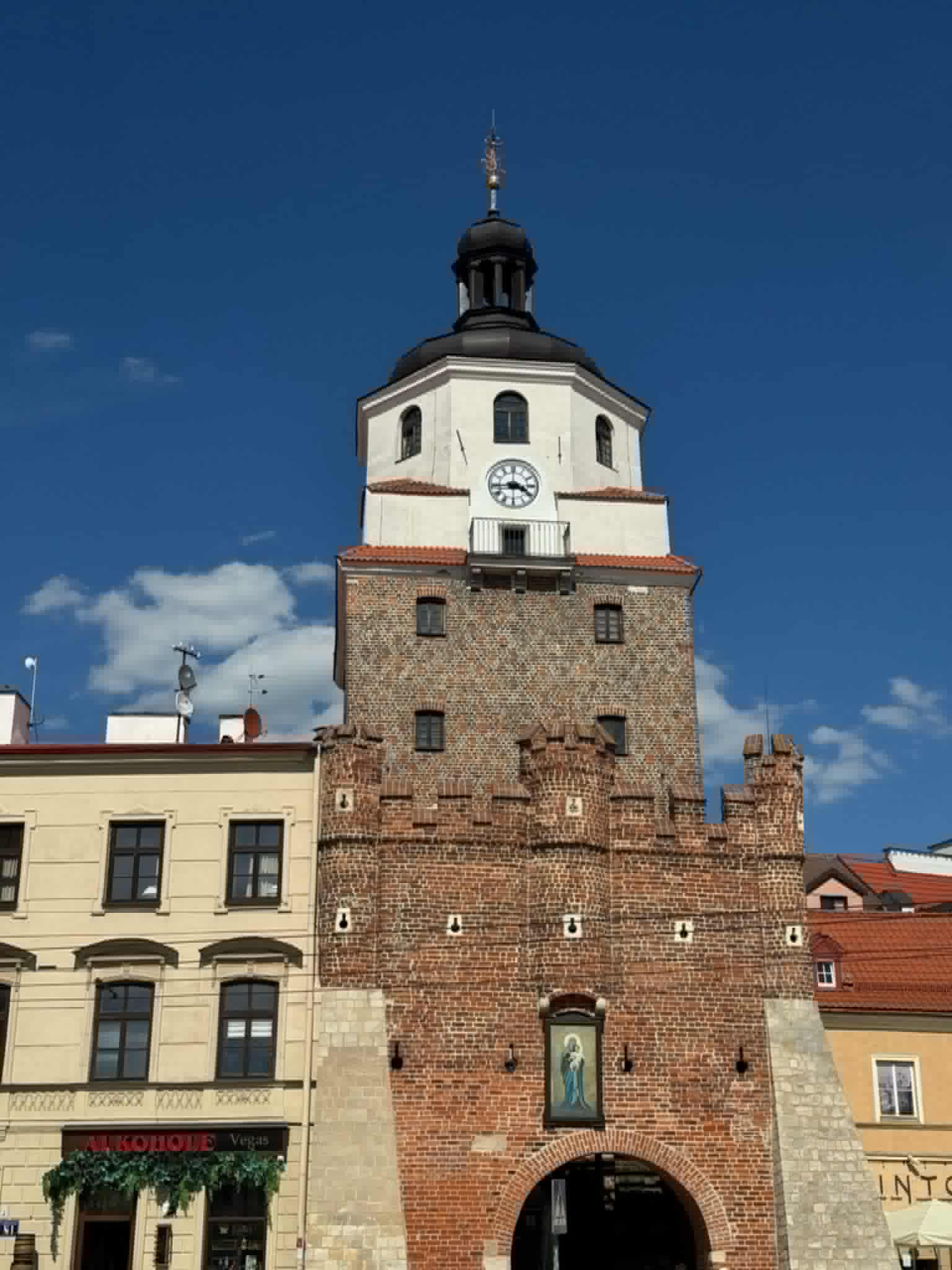 zdjęcie przedstawiające Bramę Krakowską w Lublinie