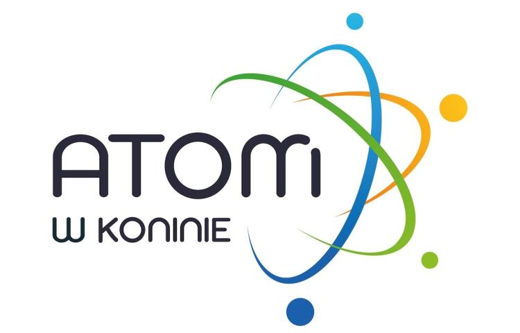logo: Atom w Koninie