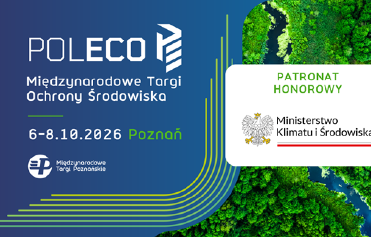 oficjalna grafika reklamująca targi POLECO 2026