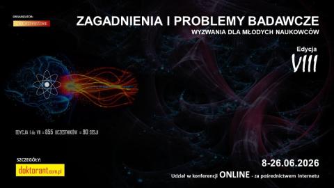 plakat informujący o konferencji