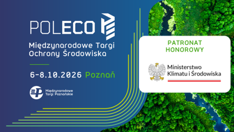 oficjalna grafika reklamująca targi POLECO 2026